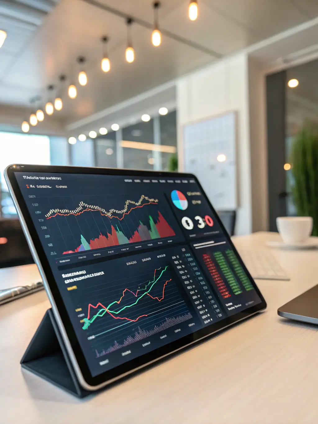 A graph showing upward trends in various investment sectors, illustrating the potential for financial growth and highlighting the economic planning insights offered at the conference.